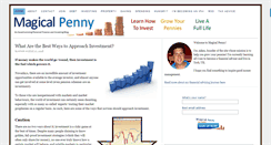 Desktop Screenshot of magicalpenny.com